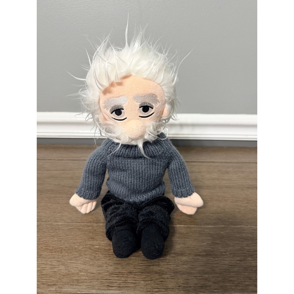 Albert Einstein Little Thinker Plush Unemployed Philosophers Guild Science Doll